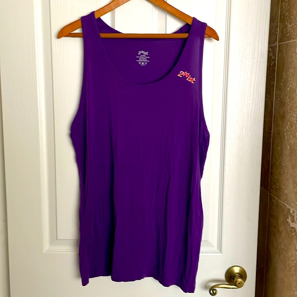 2xist - Purple Tank top.